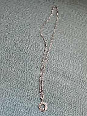Sterling Silver Claggagh  Pendant Necklace in 925 Italy